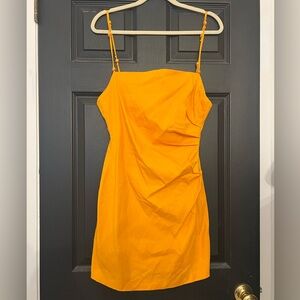 Zara Orange Mini Dress